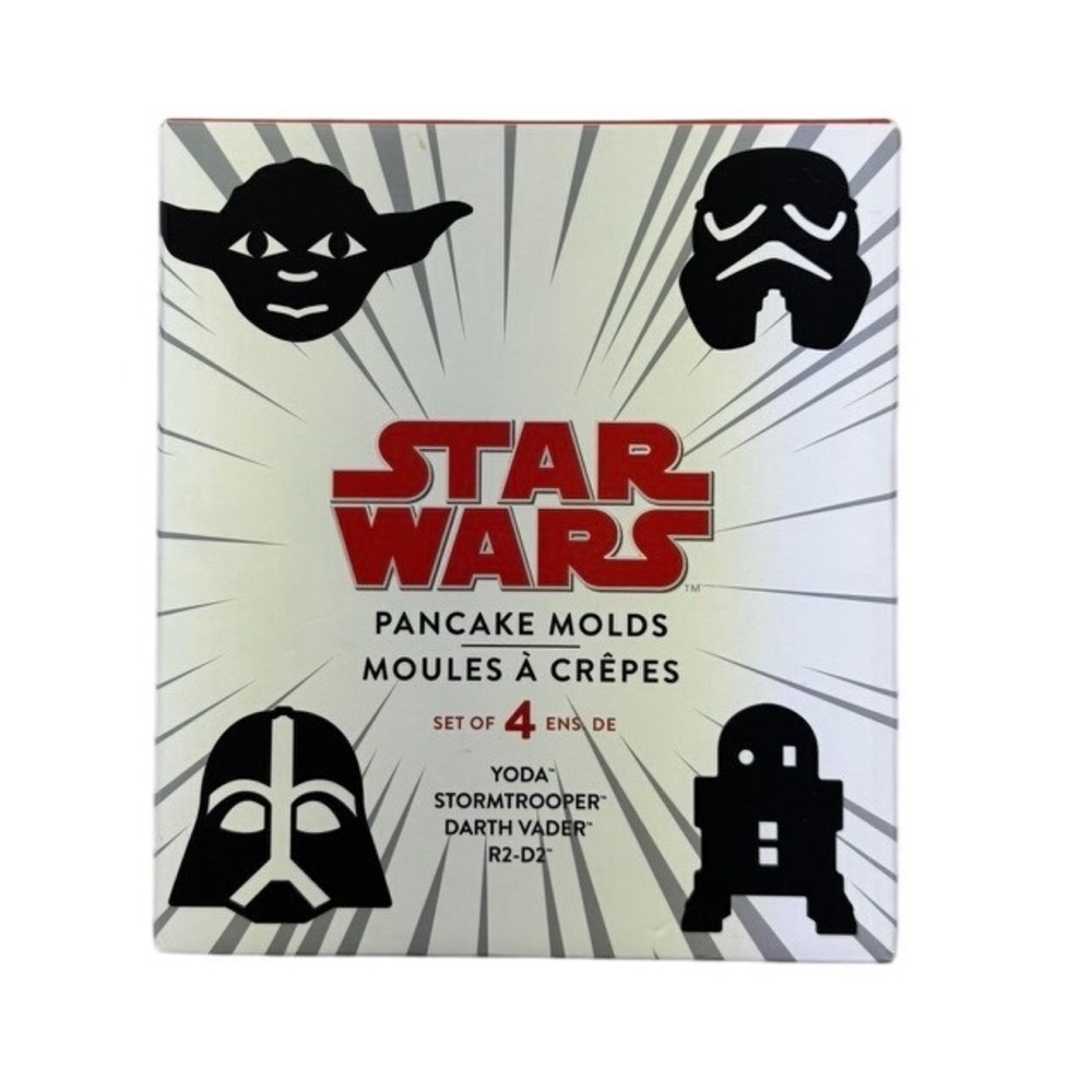 Williams Sonoma Star Wars Pancake Molds Yoda Stormtrooper Darth Vader
